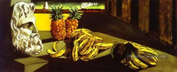  impressionniste art - le rêve tourne 1913 Giorgio de Chirico nature morte impressionniste